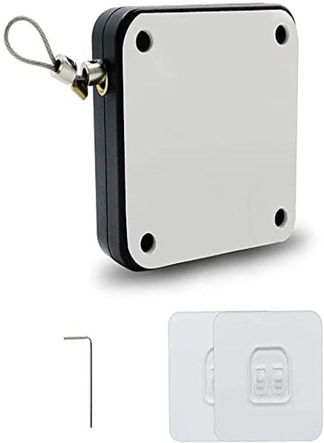 JENY Punch-Free Automatic Sensor Door Closer, Multifunctional Automatic Door Closer, Residential Commercial Auto Door Closer with Drawstring, Closer Door for All Doors Internal, Home, Storm (1) - Image 1